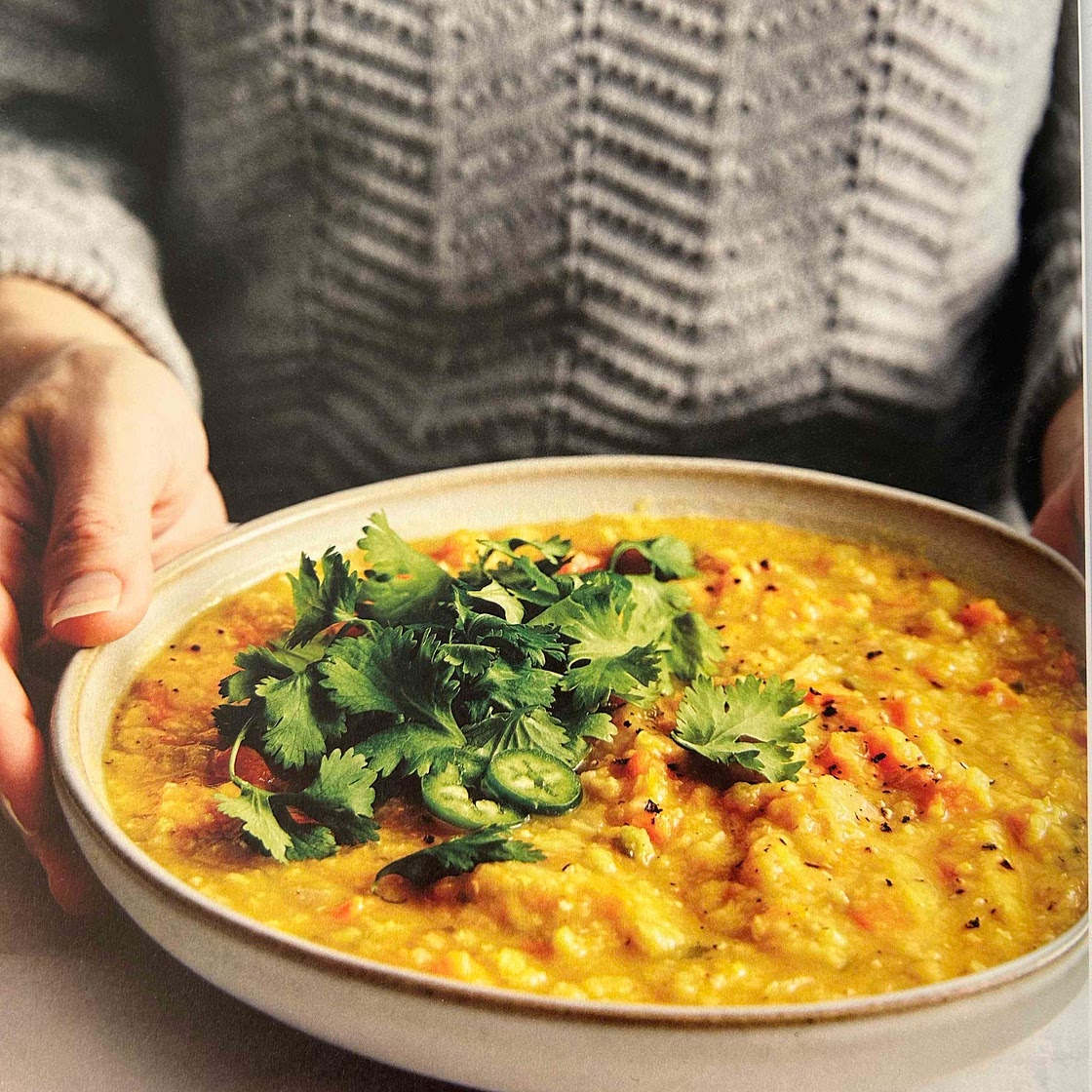 Spicy Red Lentil Sweet Potato Stew