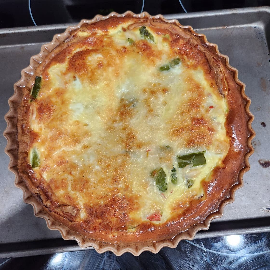 Savory Crab Quiche