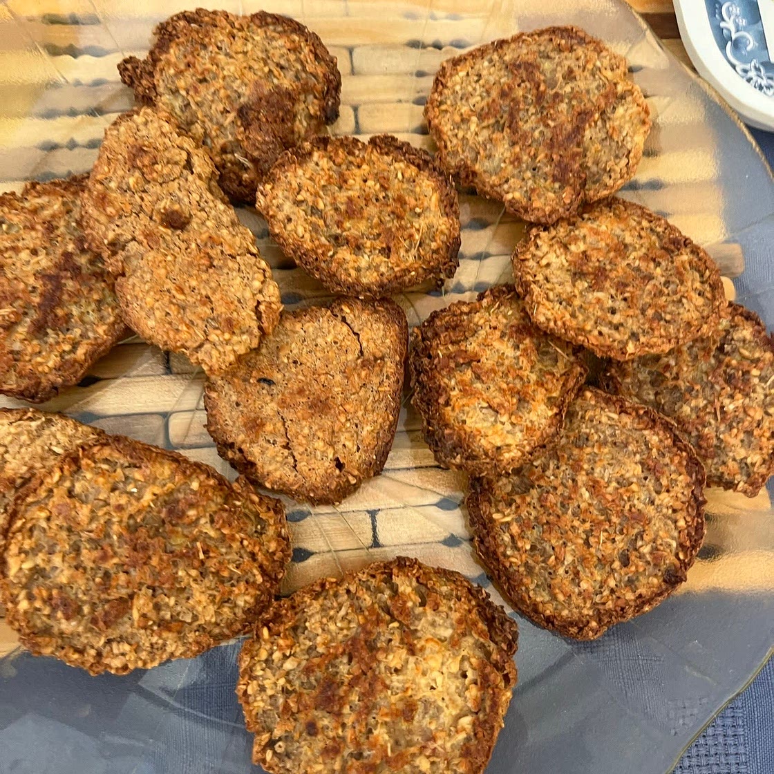 Galletitas de banana y avena