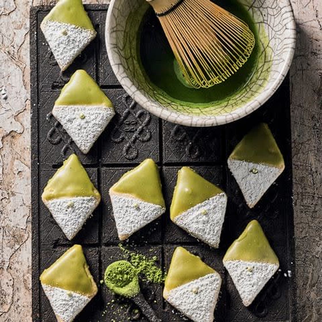 Matcha Butter Cookies