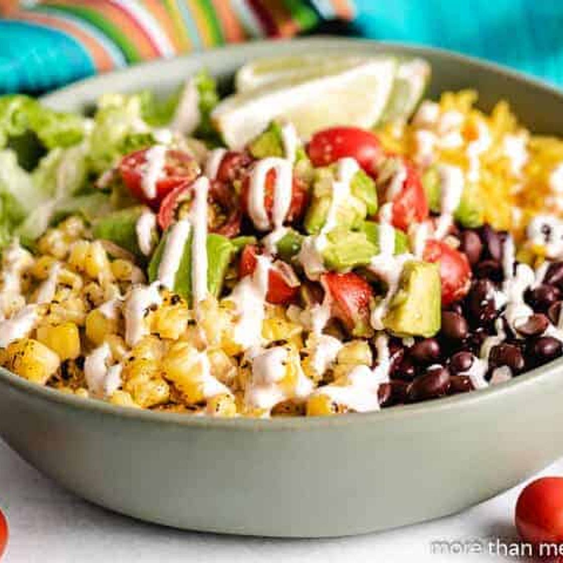 Vegetarian Burrito Bowls