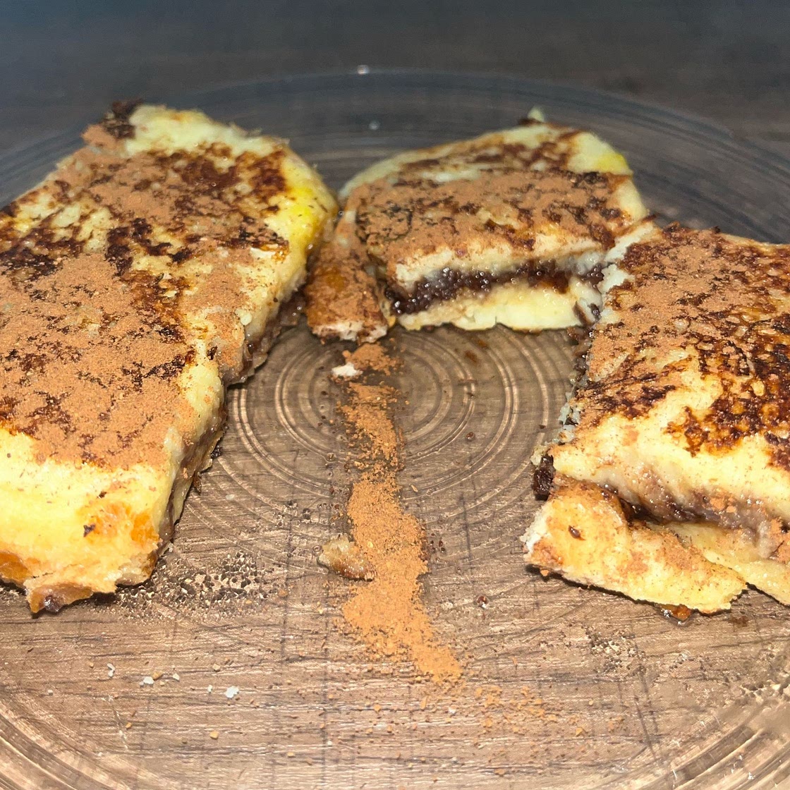 Pain perdu à la pâte à tartiner 🍫