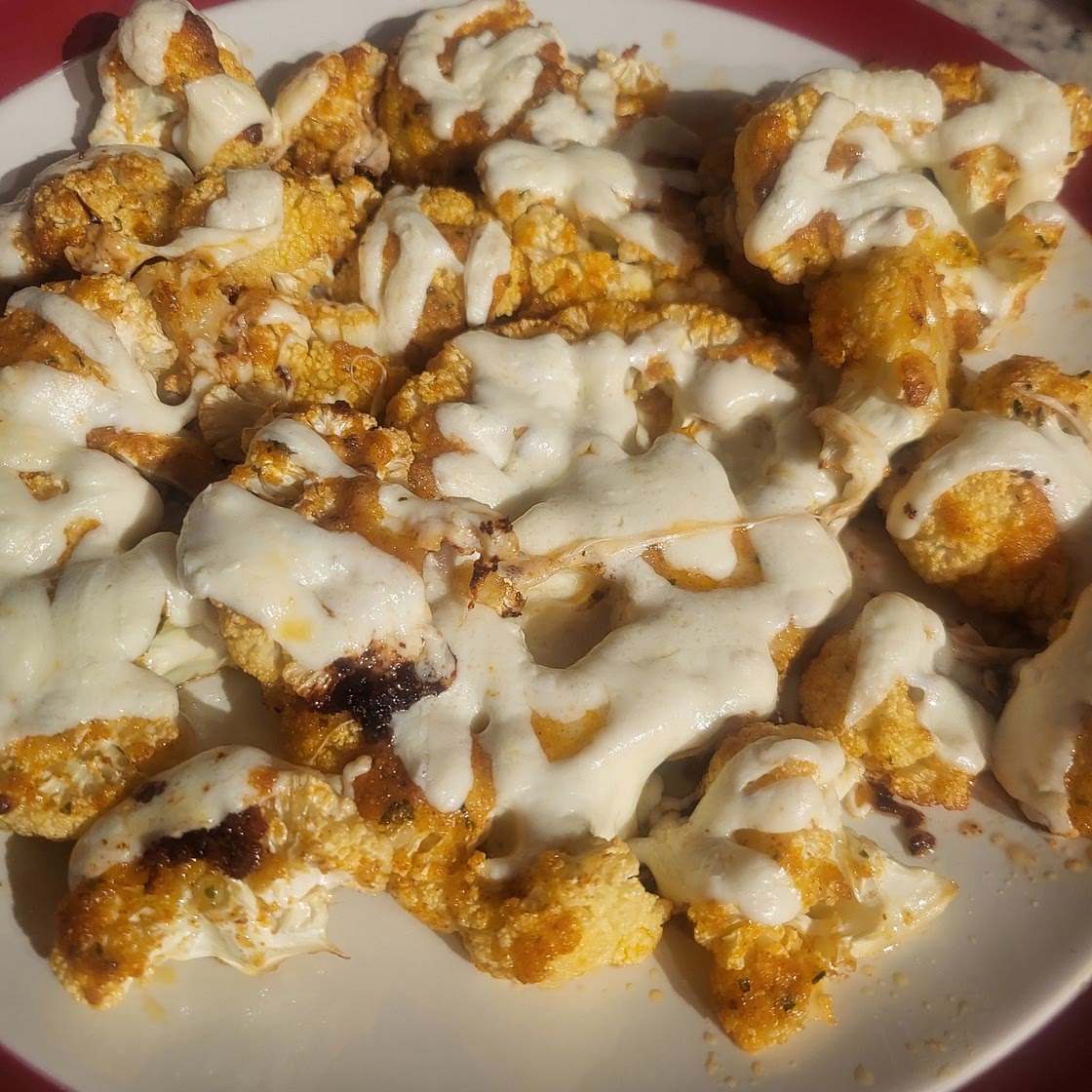 Cheesy Cauliflower Steaks