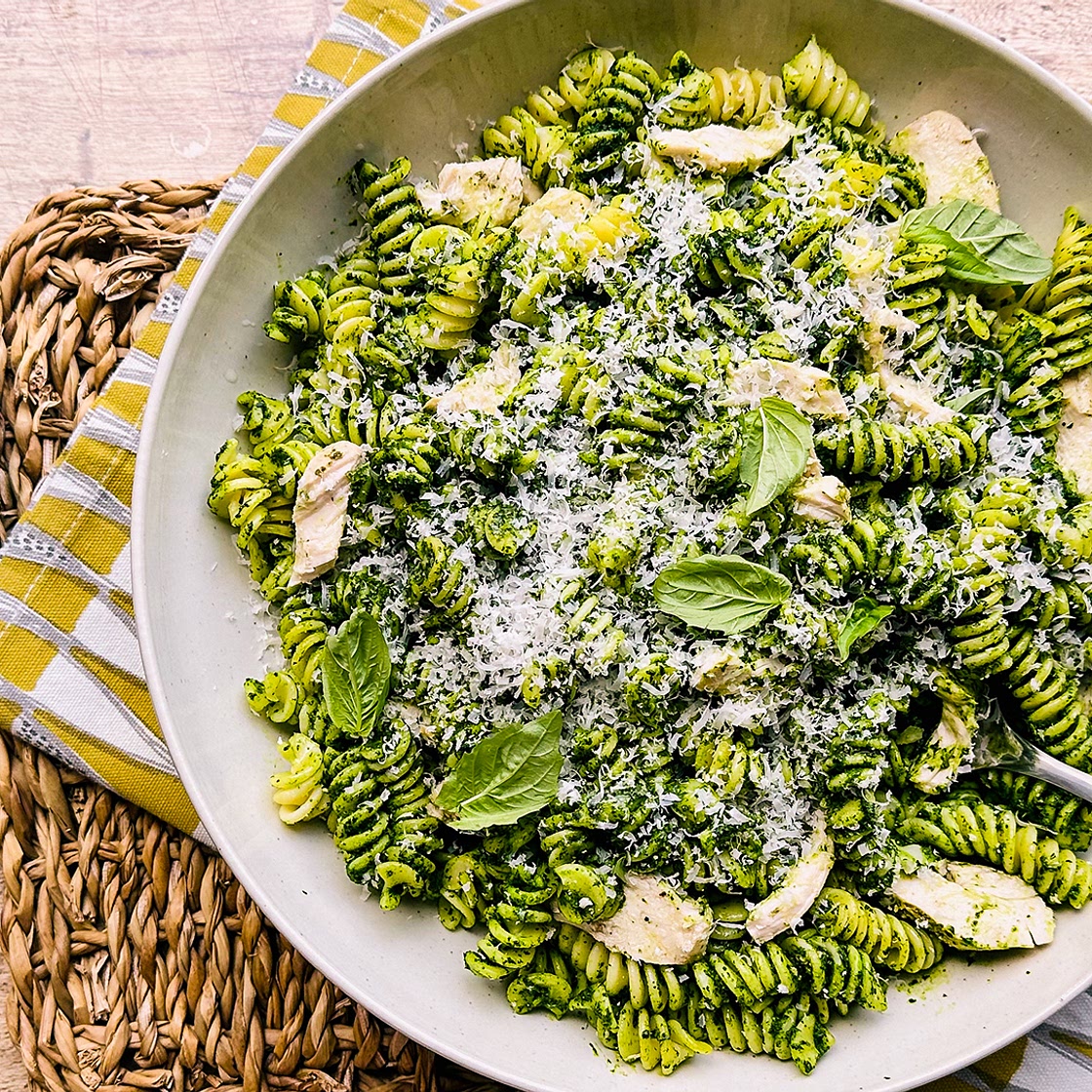 Kale Pesto Pasta