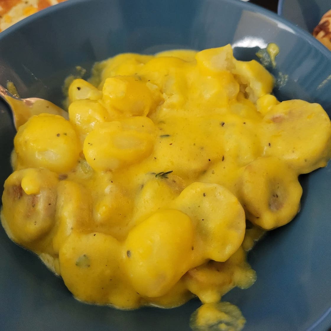 Creamy Butternut Squash Gnocchi with Sausage, Thyme, and Sage