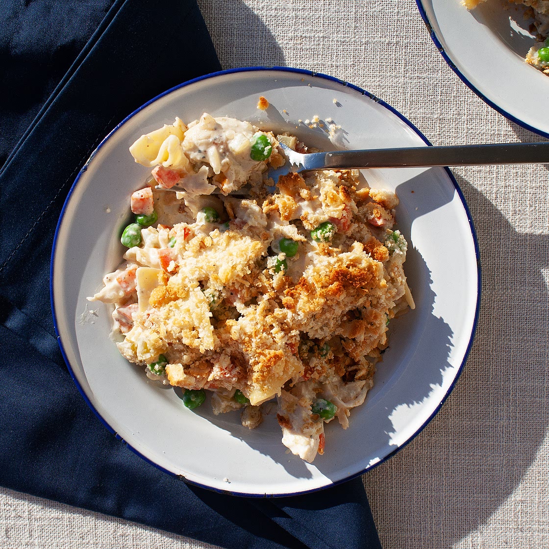 Classic Chicken Noodle Casserole