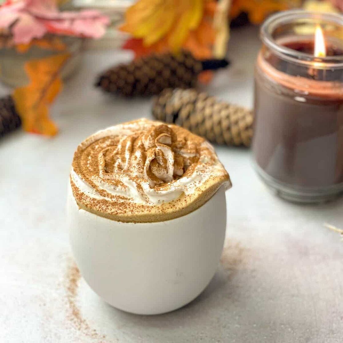 Oat Milk Pumpkin Spice Latte (Dairy-Free)