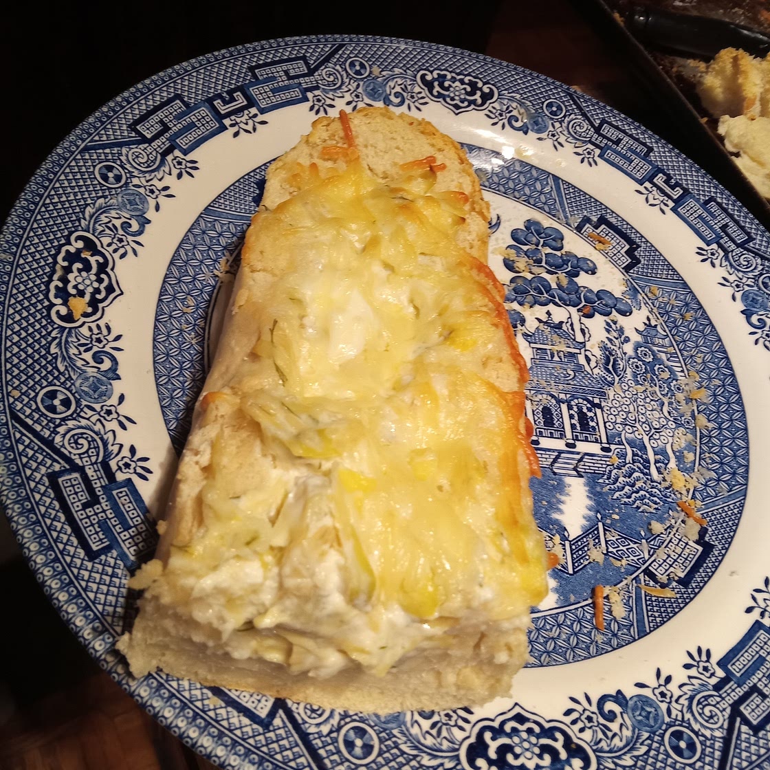 Stuffed Artichoke Bread Boat