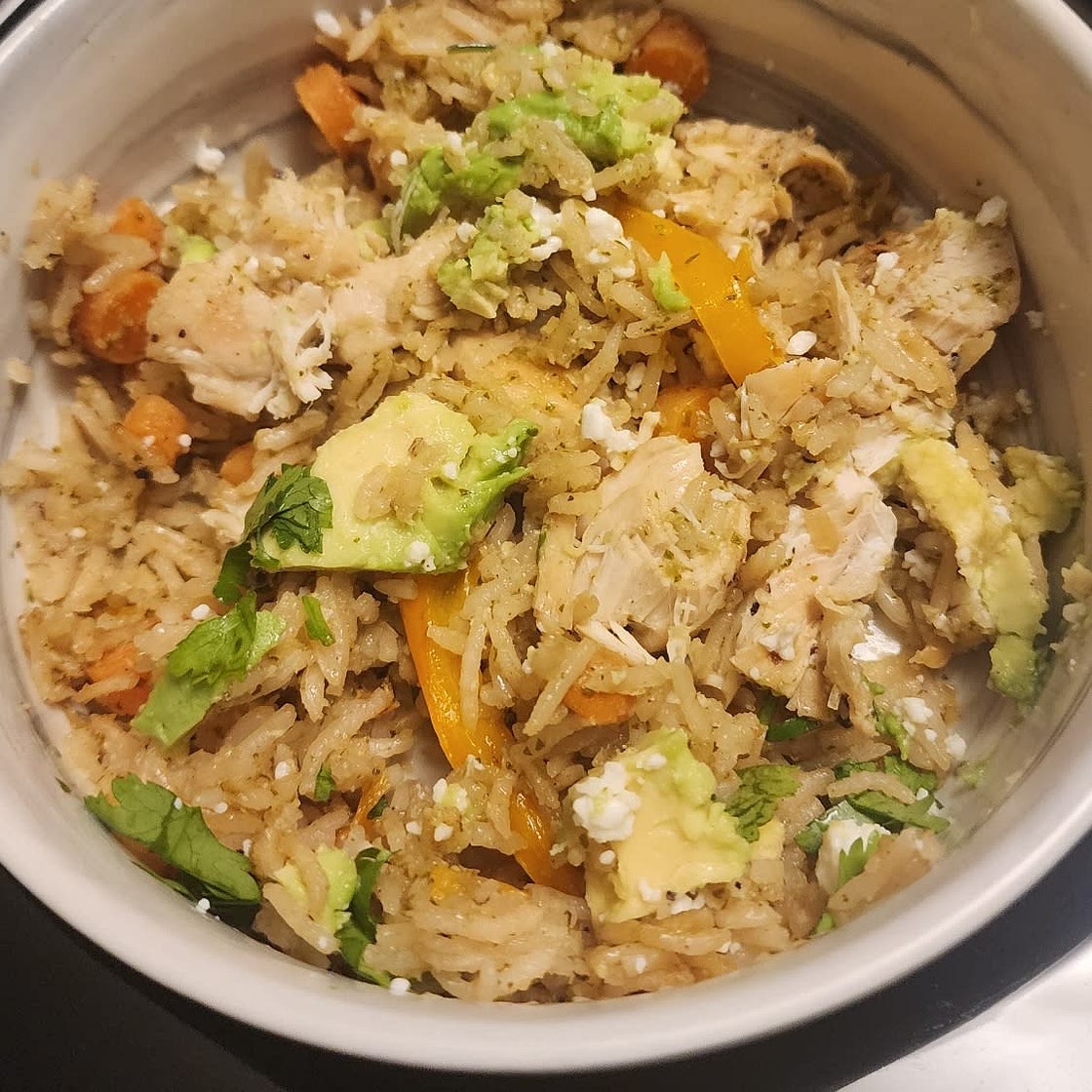 One Pan Green Chicken and Rice (Arroz con Pollo Verde)