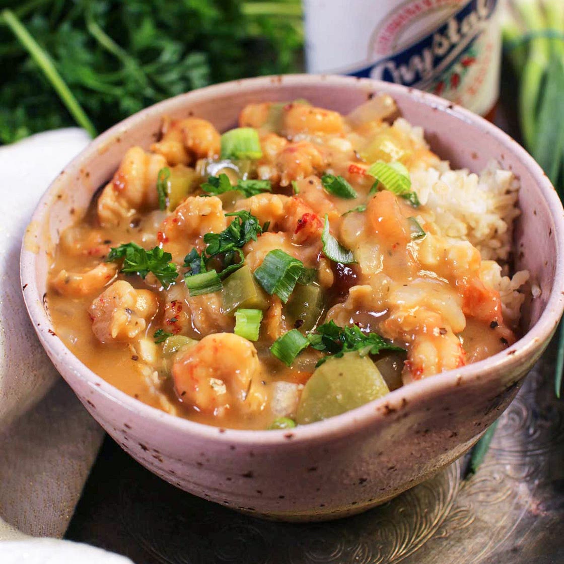 Crawfish Étouffée For One