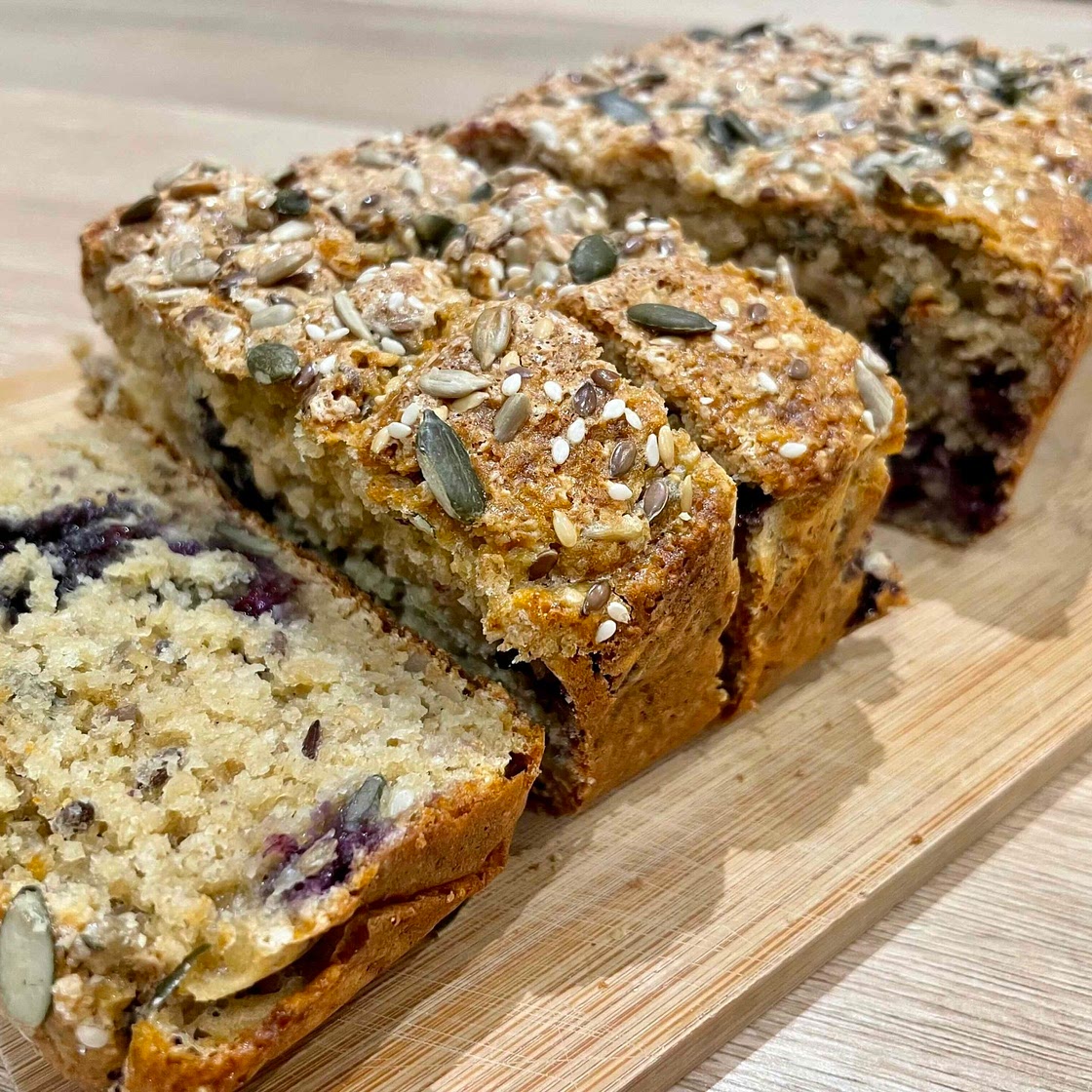 Blueberry & Lemon Yogurt Loaf