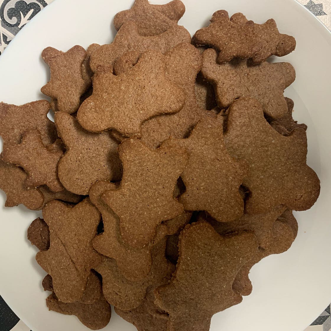 Chocolate sugar cookies ☃️❄️