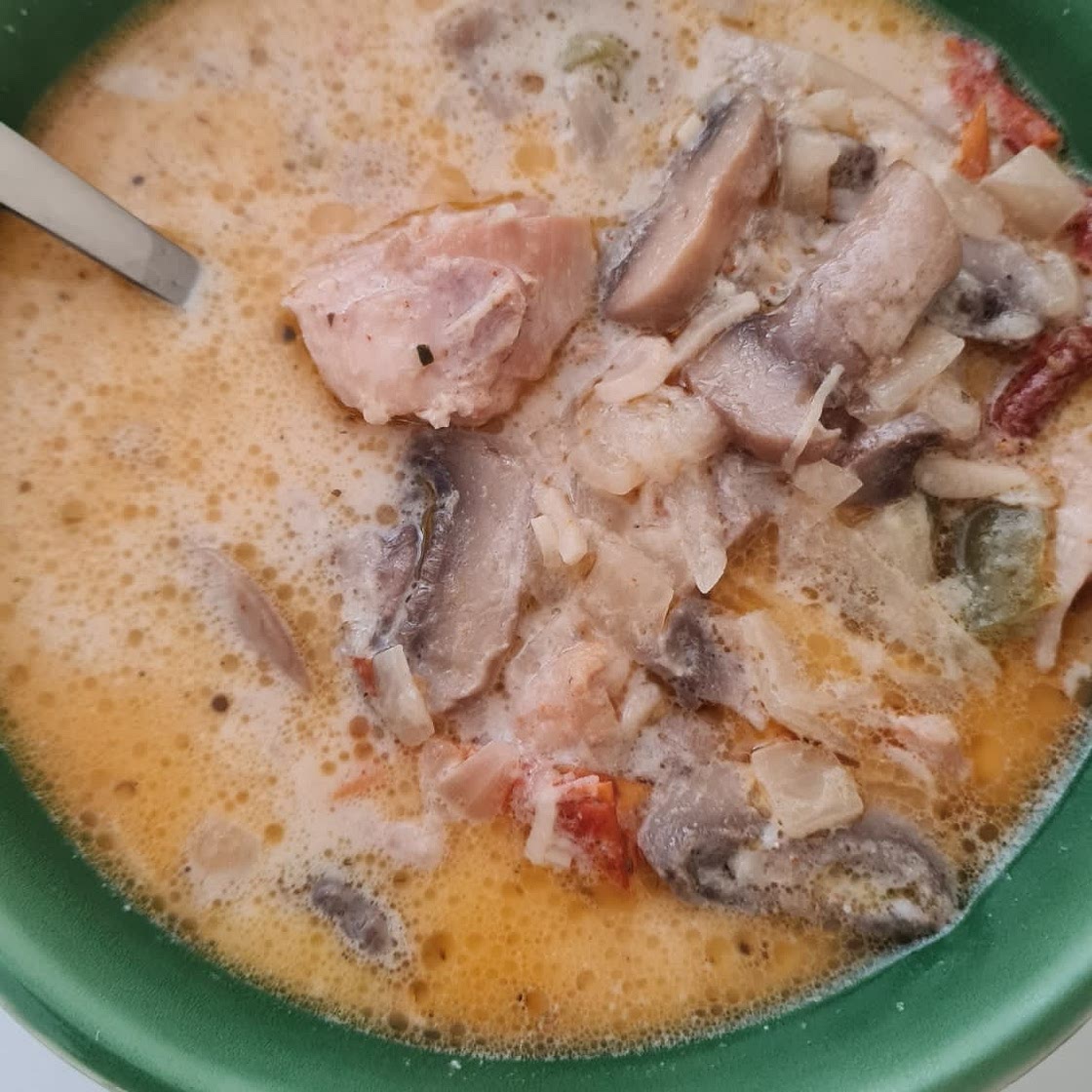Instant Pot Creamy Chicken Soup