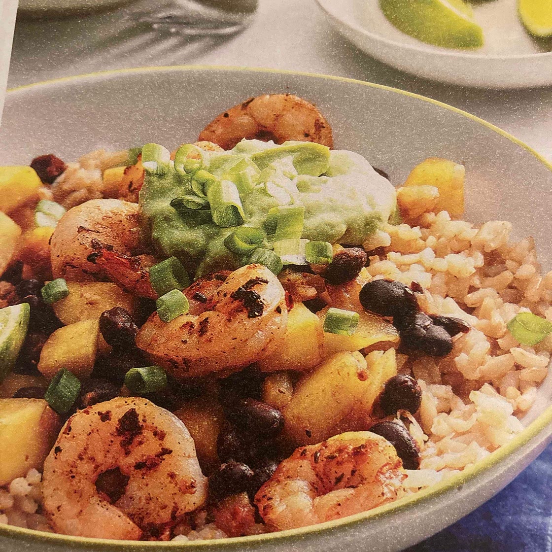 Caribbean Shrimp & Rice Bowl