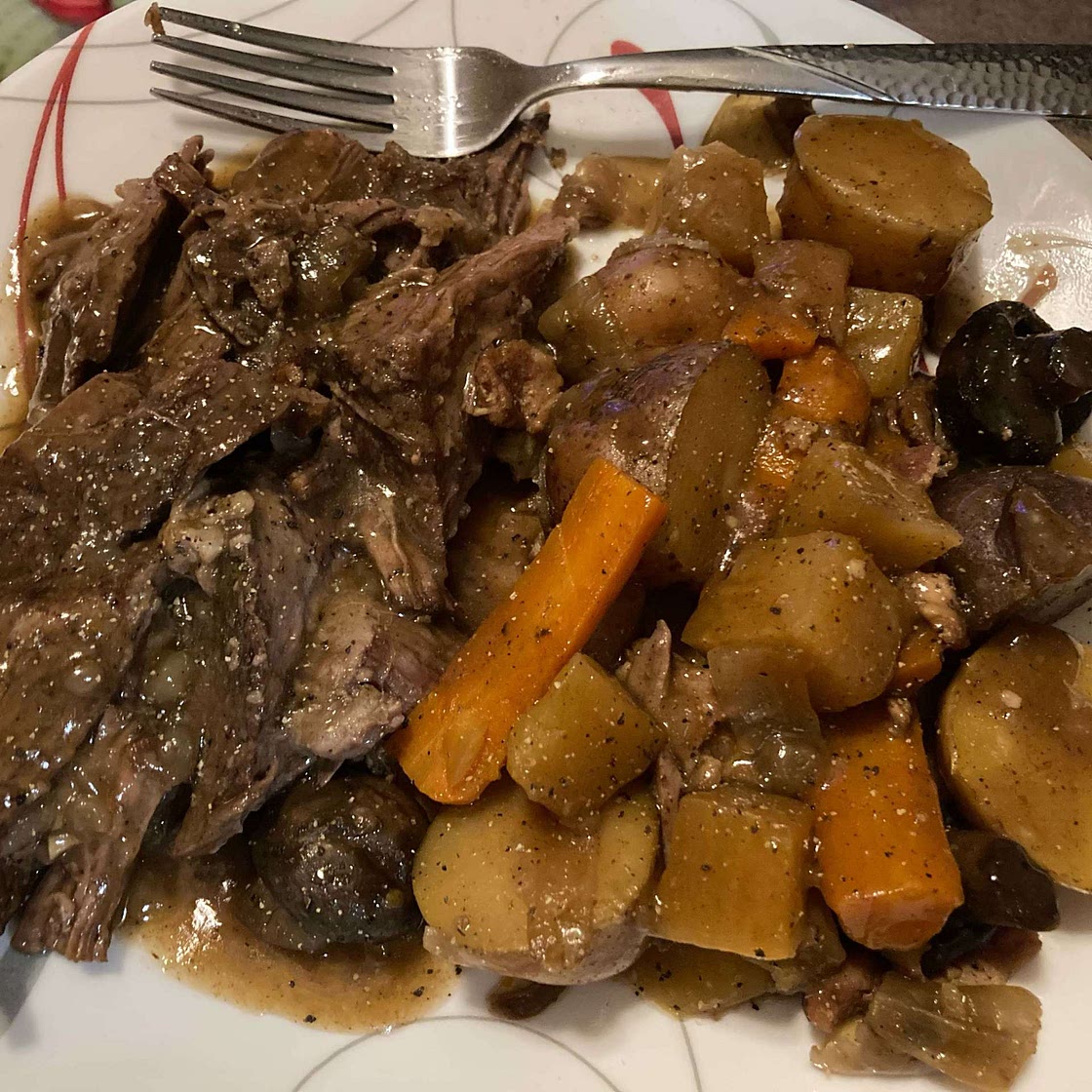 Crock Pot Beer-Braised Pot Roast