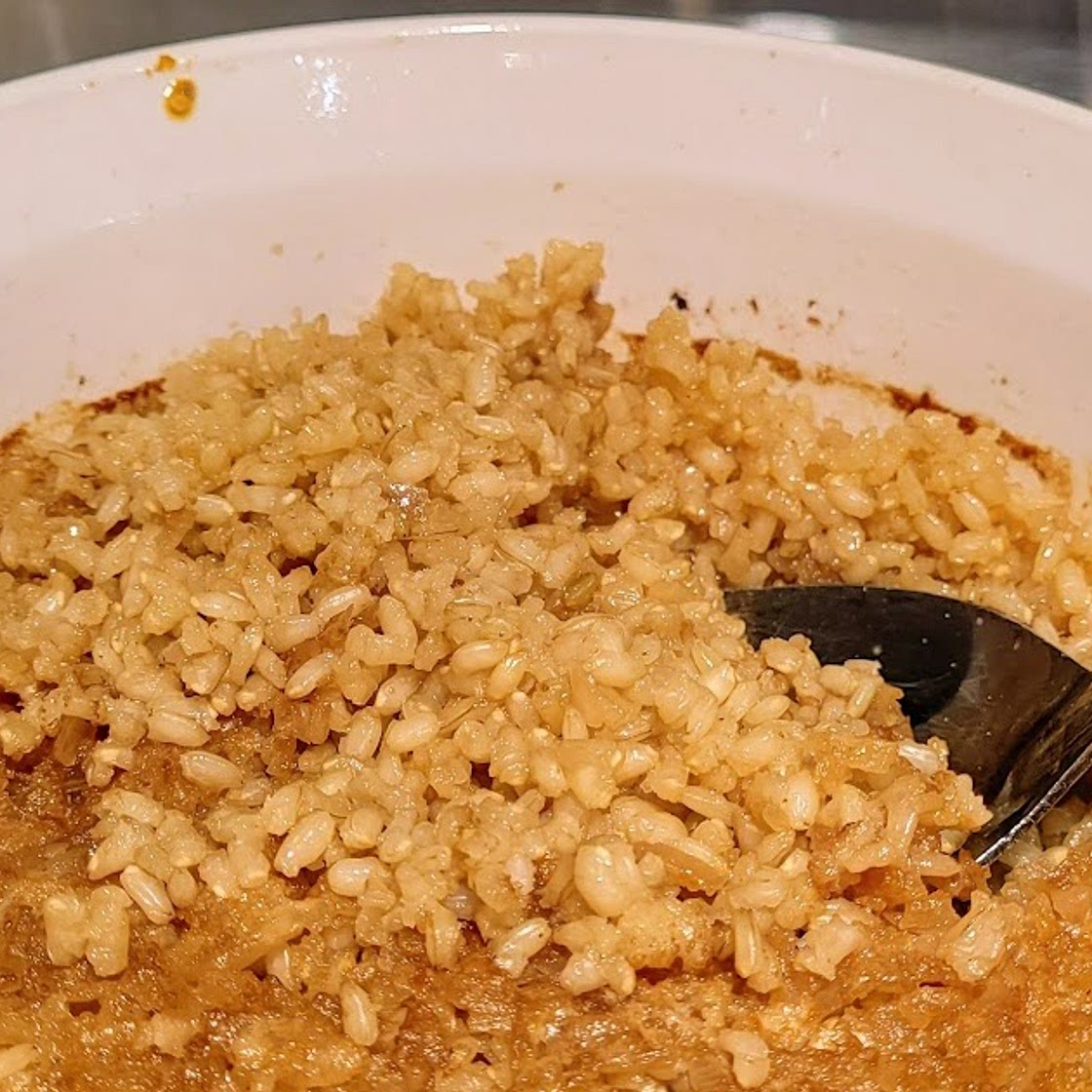 Buttery Baked Brown Rice