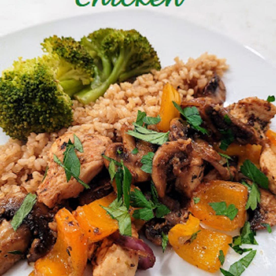 Garlic Mushroom Chicken