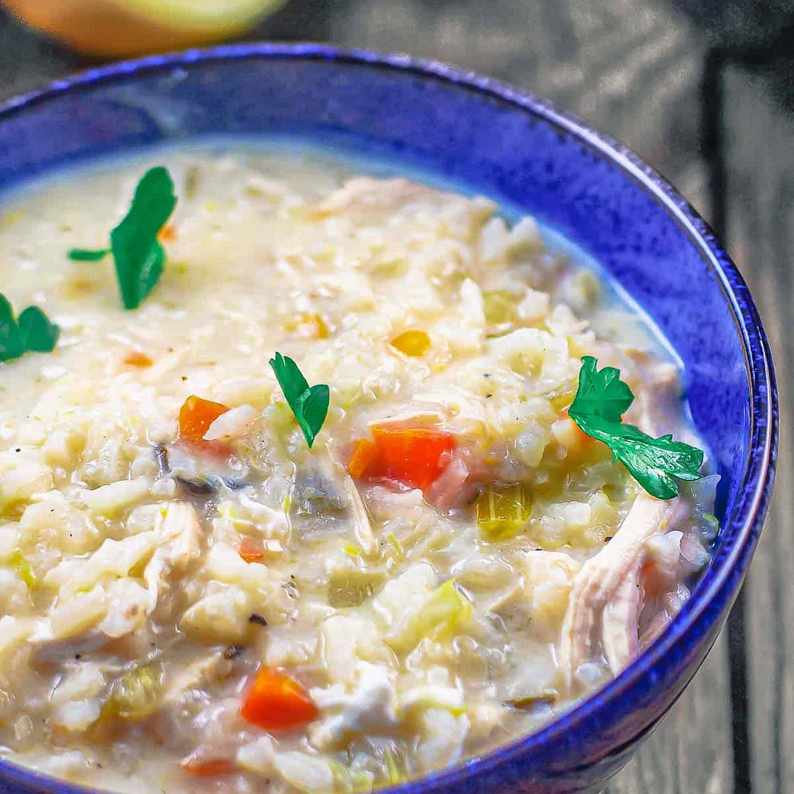 *0278kcal[8.8][10/10]* Greek Avgolemono Soup