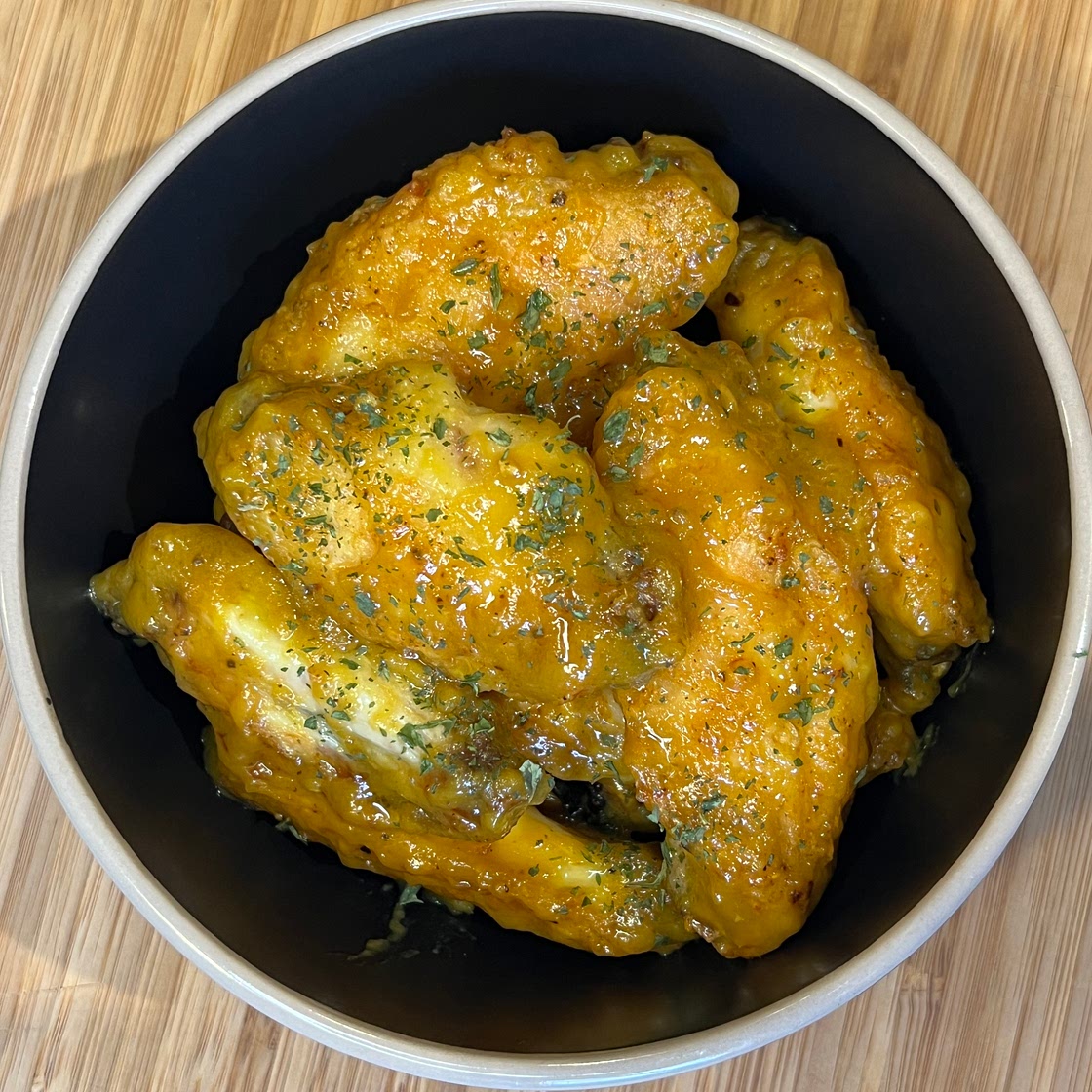 Air Fryer Honey Mustard Wings