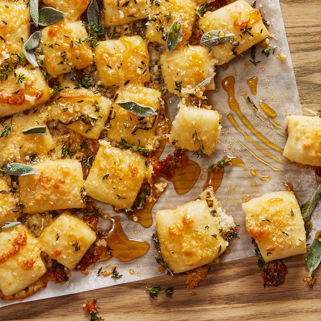 Parmesan Bread Bites Recipe.
