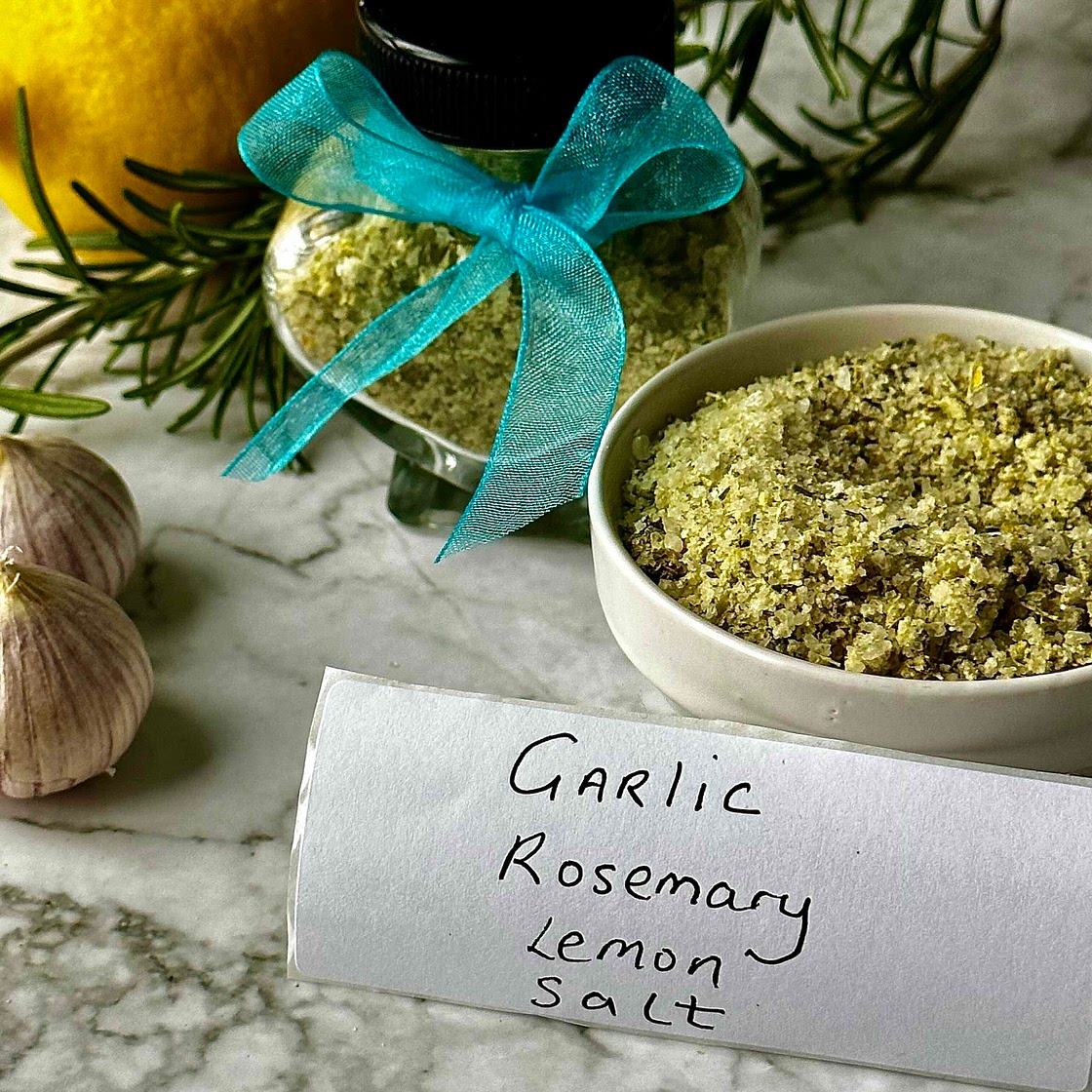 Garlic Rosemary Lemon Salt