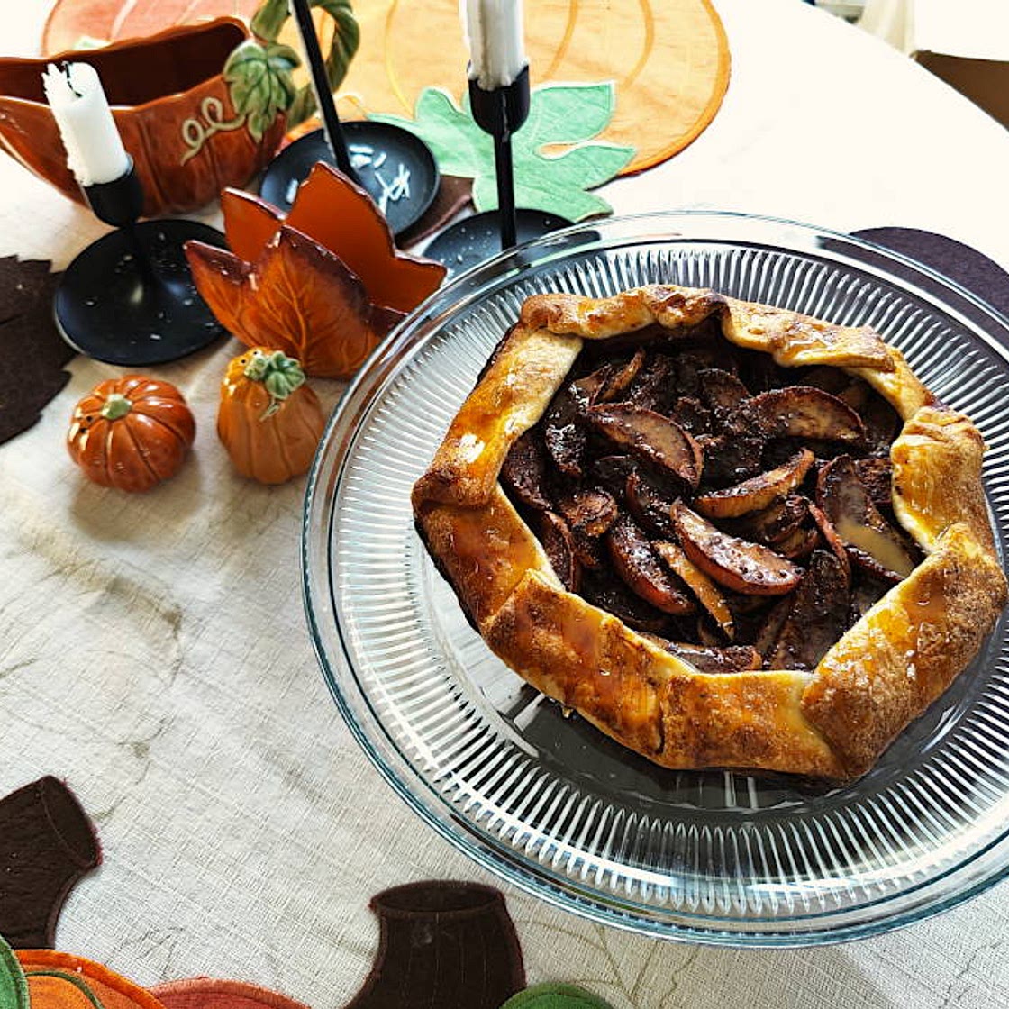Caramel Apple Galette