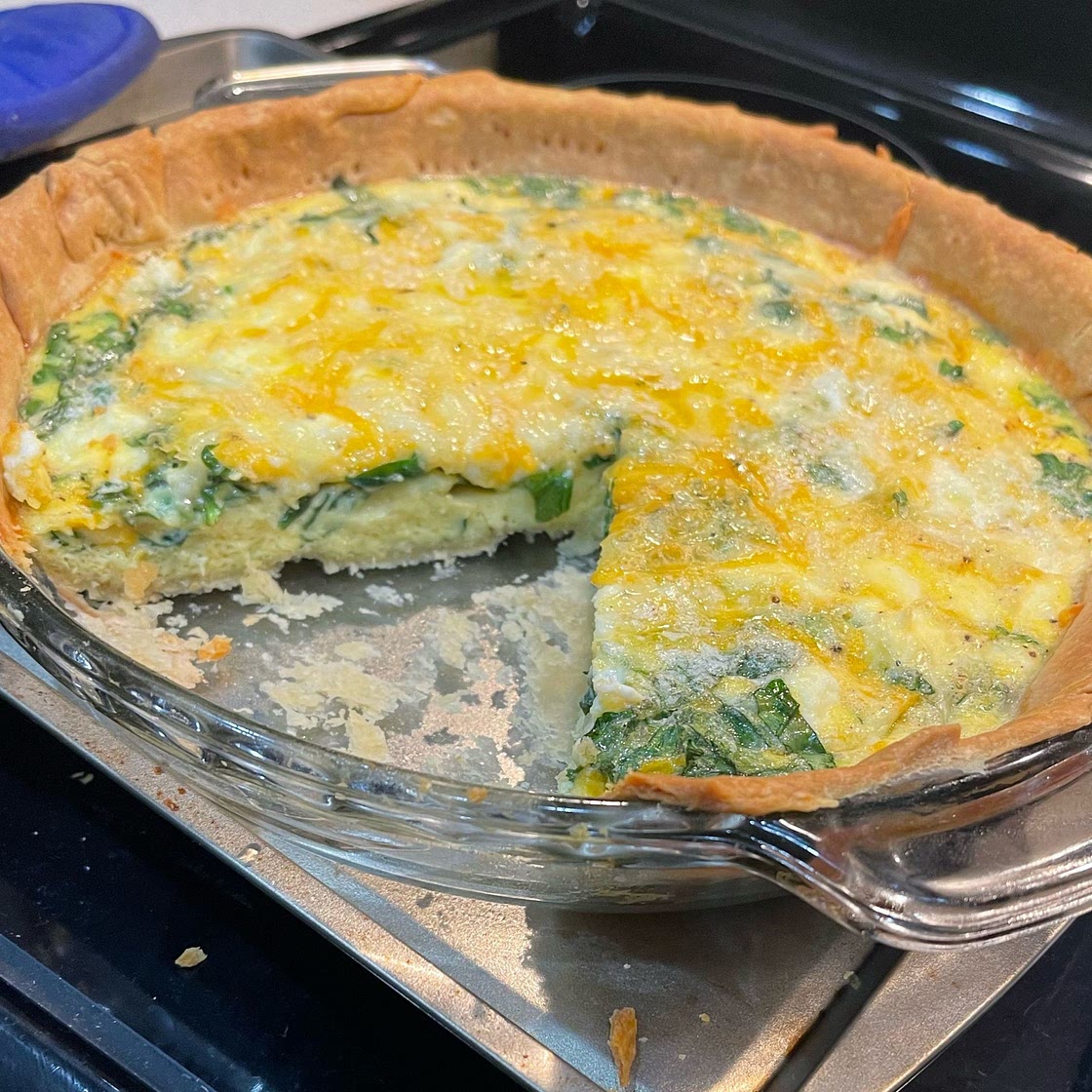 Spinach Feta Quiche Recipe Easy