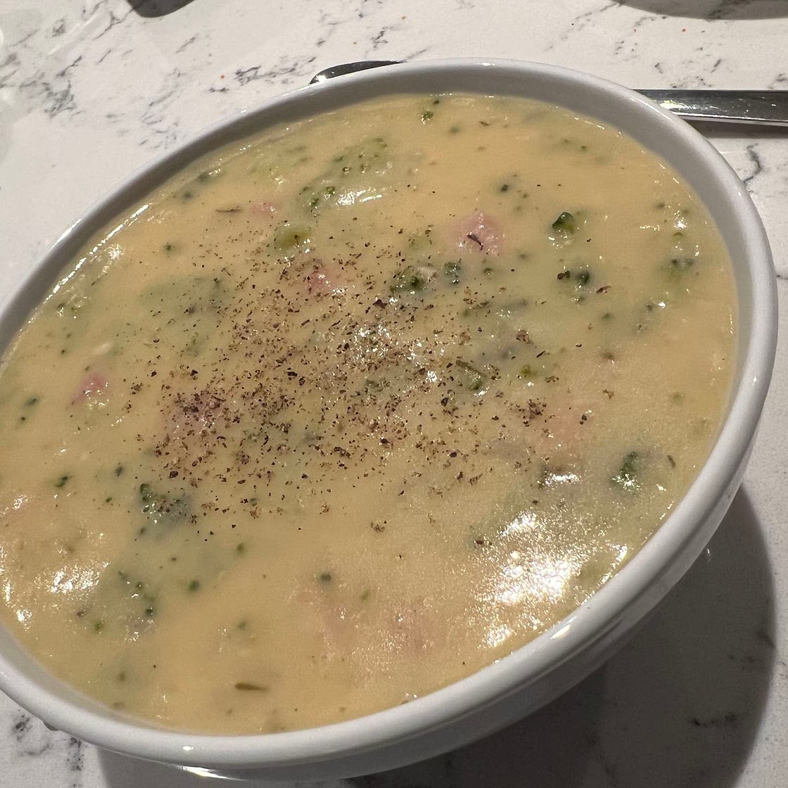 Broccoli Ham and Cheese Soup