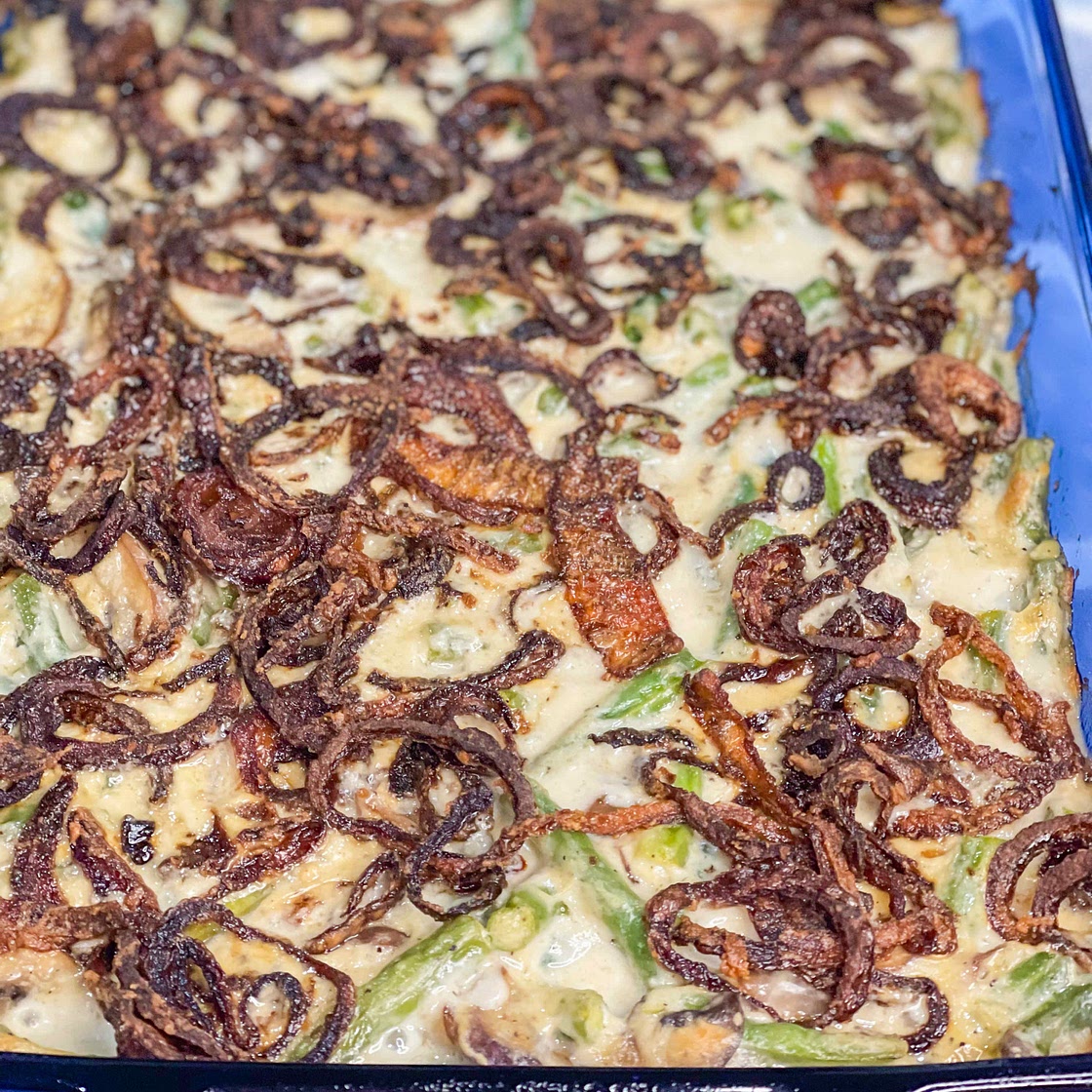 Green Bean Casserole from Scratch 