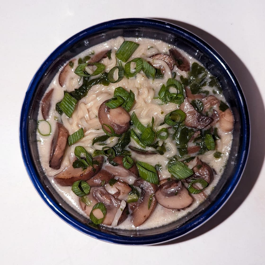 Vegan Creamy Mushroom Ramen