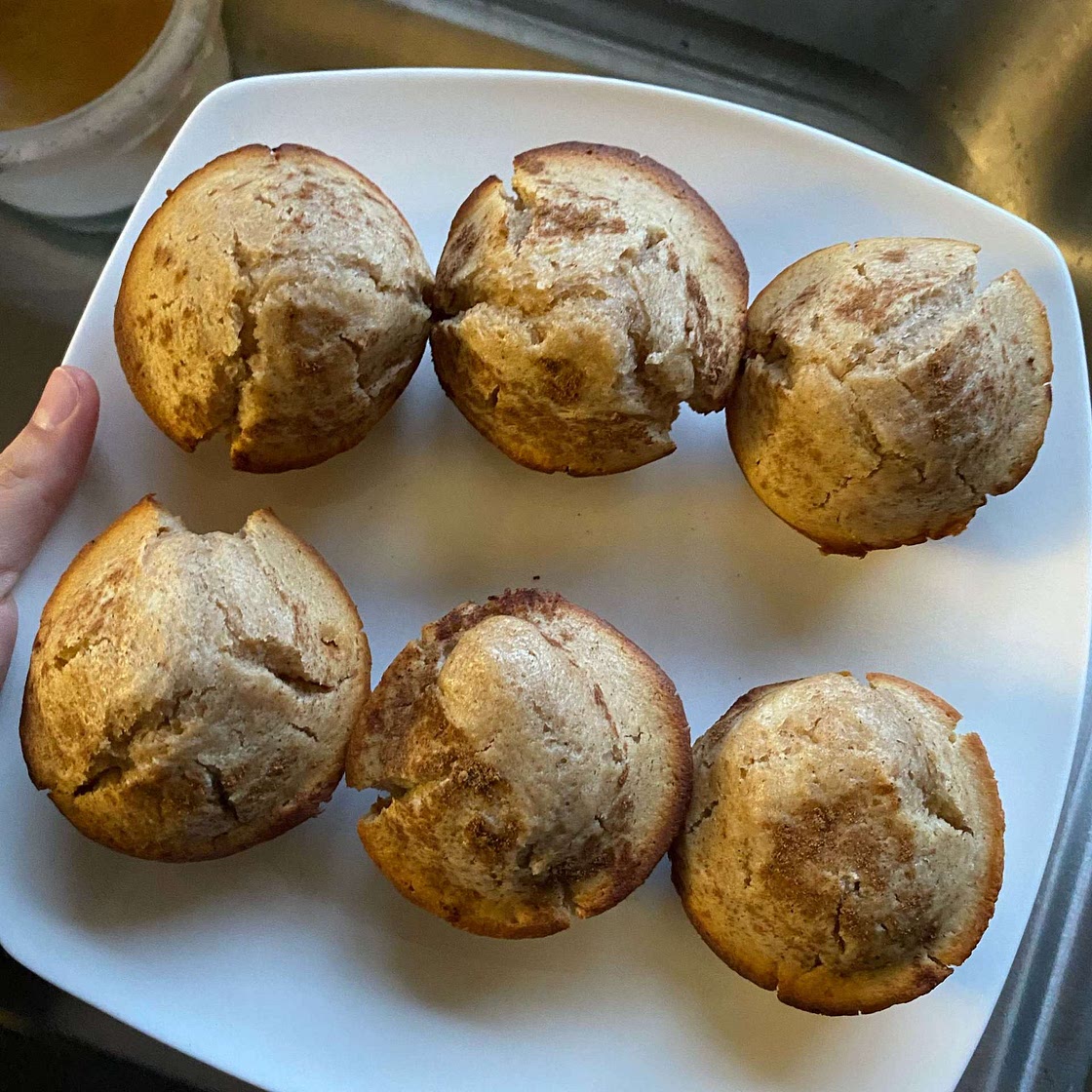 69 calorie gingerbread muffins