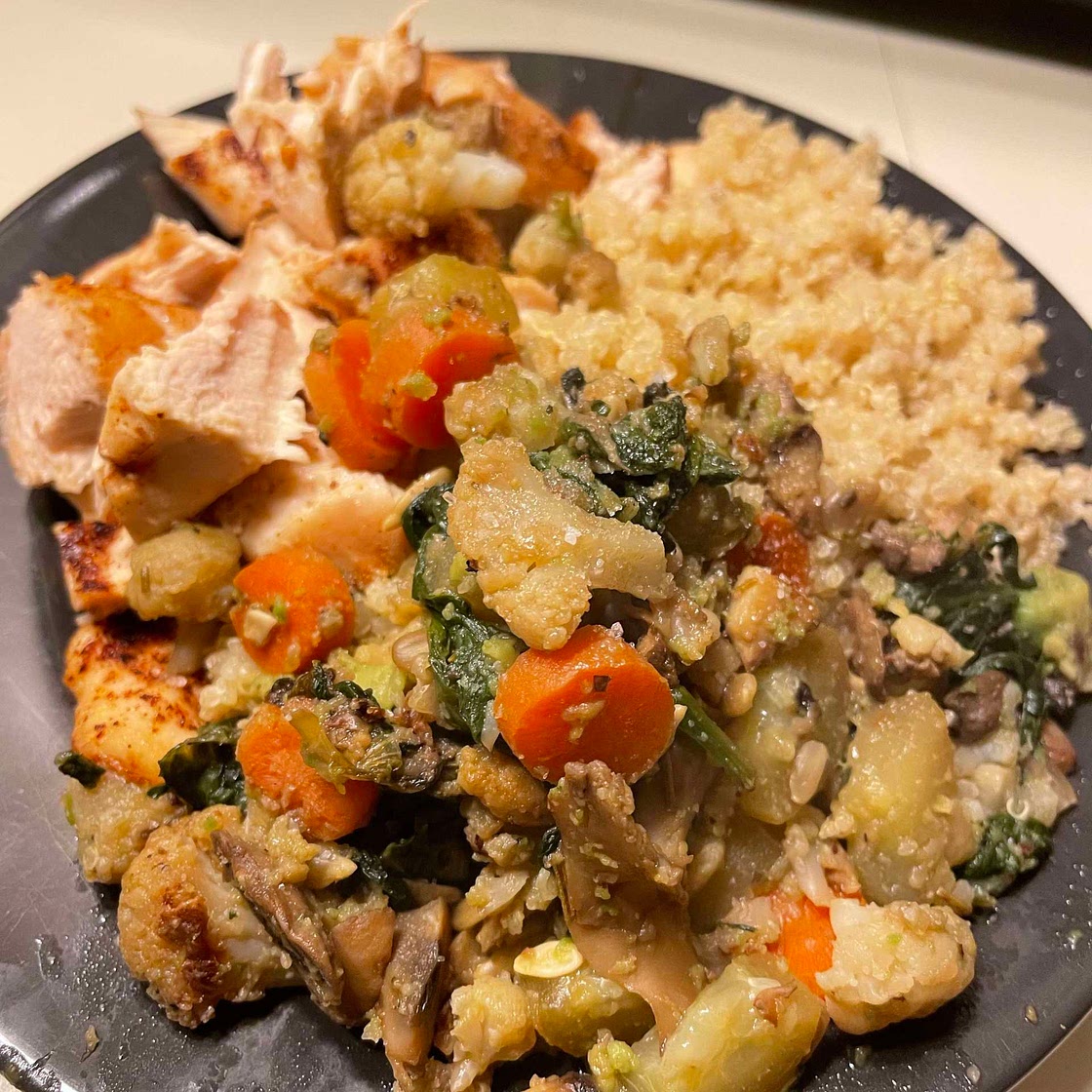 Zesty Roasted Chicken Salad [CEC]