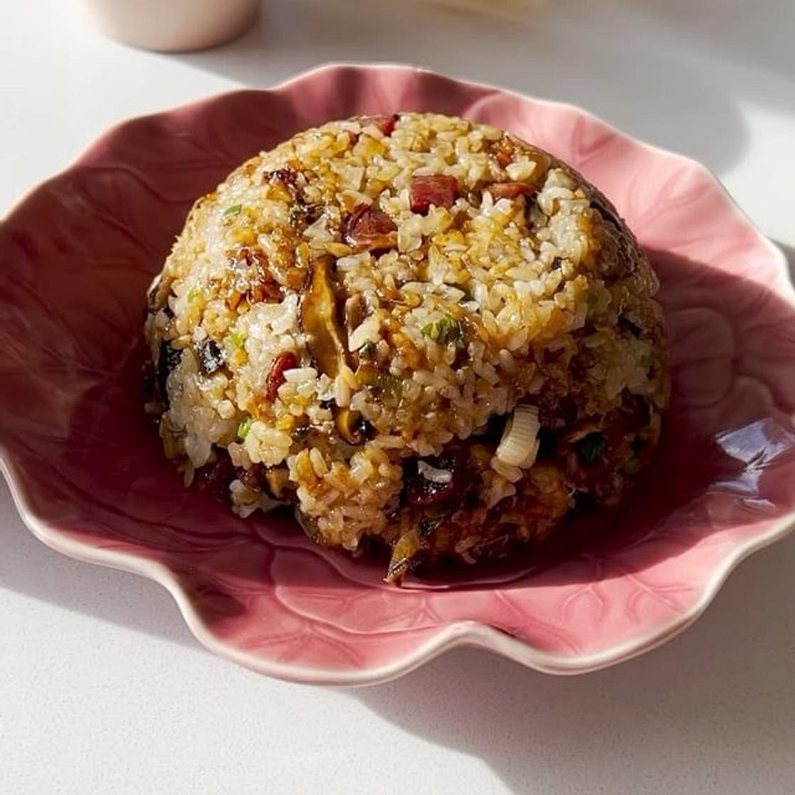 Happy Dim Sumday! We’re making Lo Mai Fan, which is sticky rice 