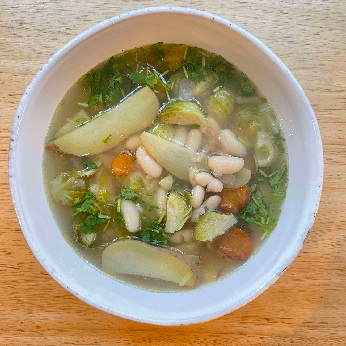 Rustic soup