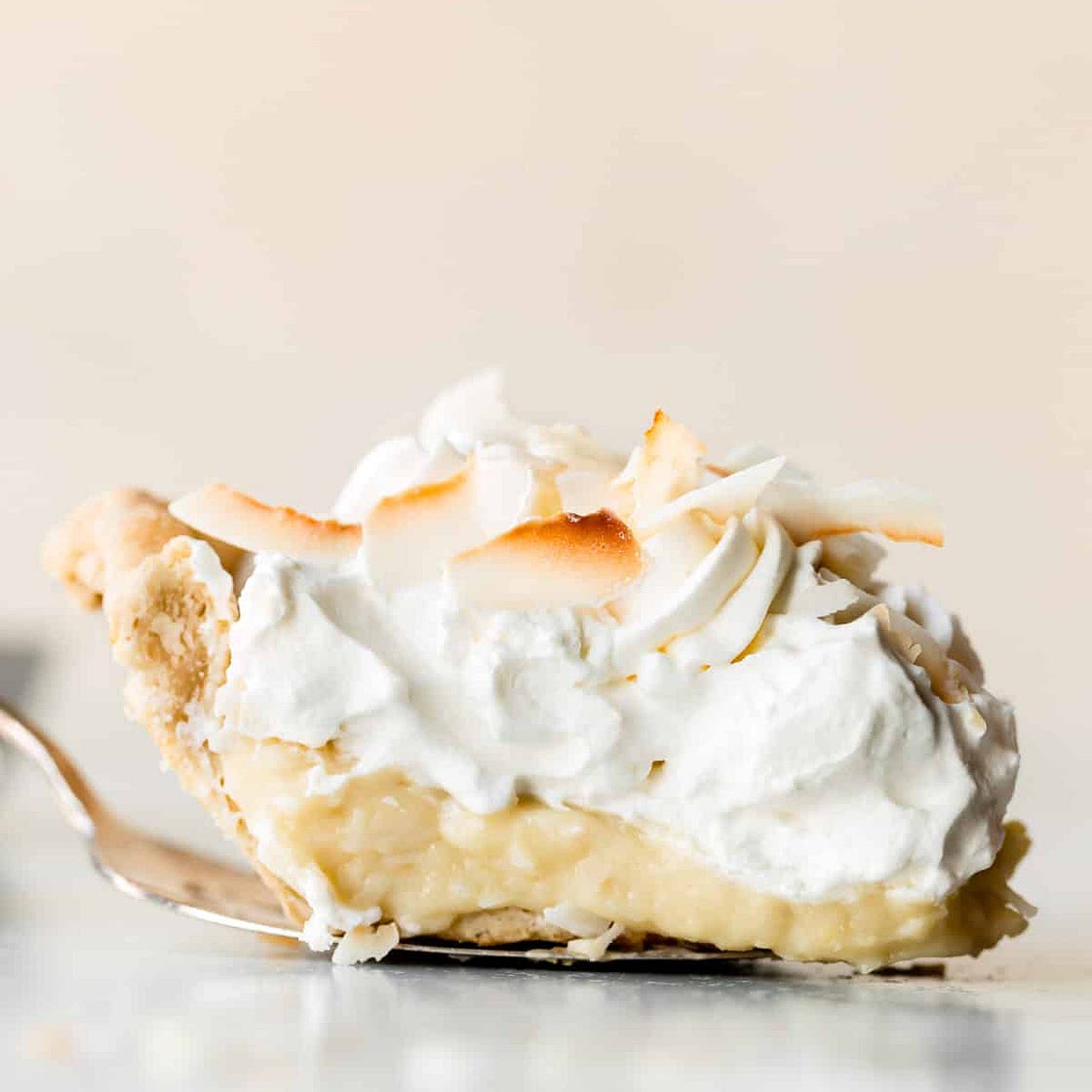 Homemade Coconut Cream Pie