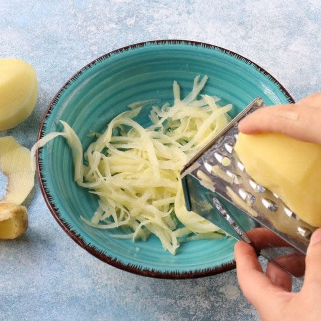 Patate croccanti alla mandolina (tagliate a julienne)