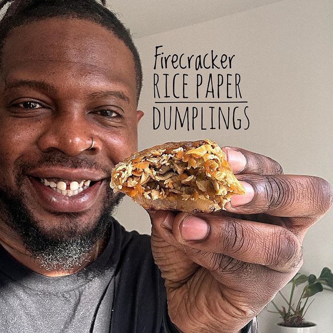 Firecracker rice paper dumplings