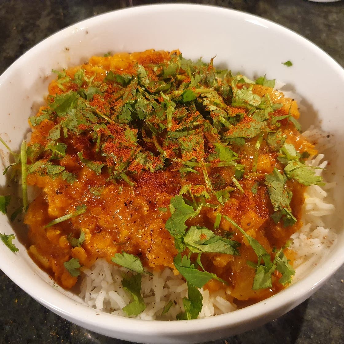 The Best Red Lentil Dahl
