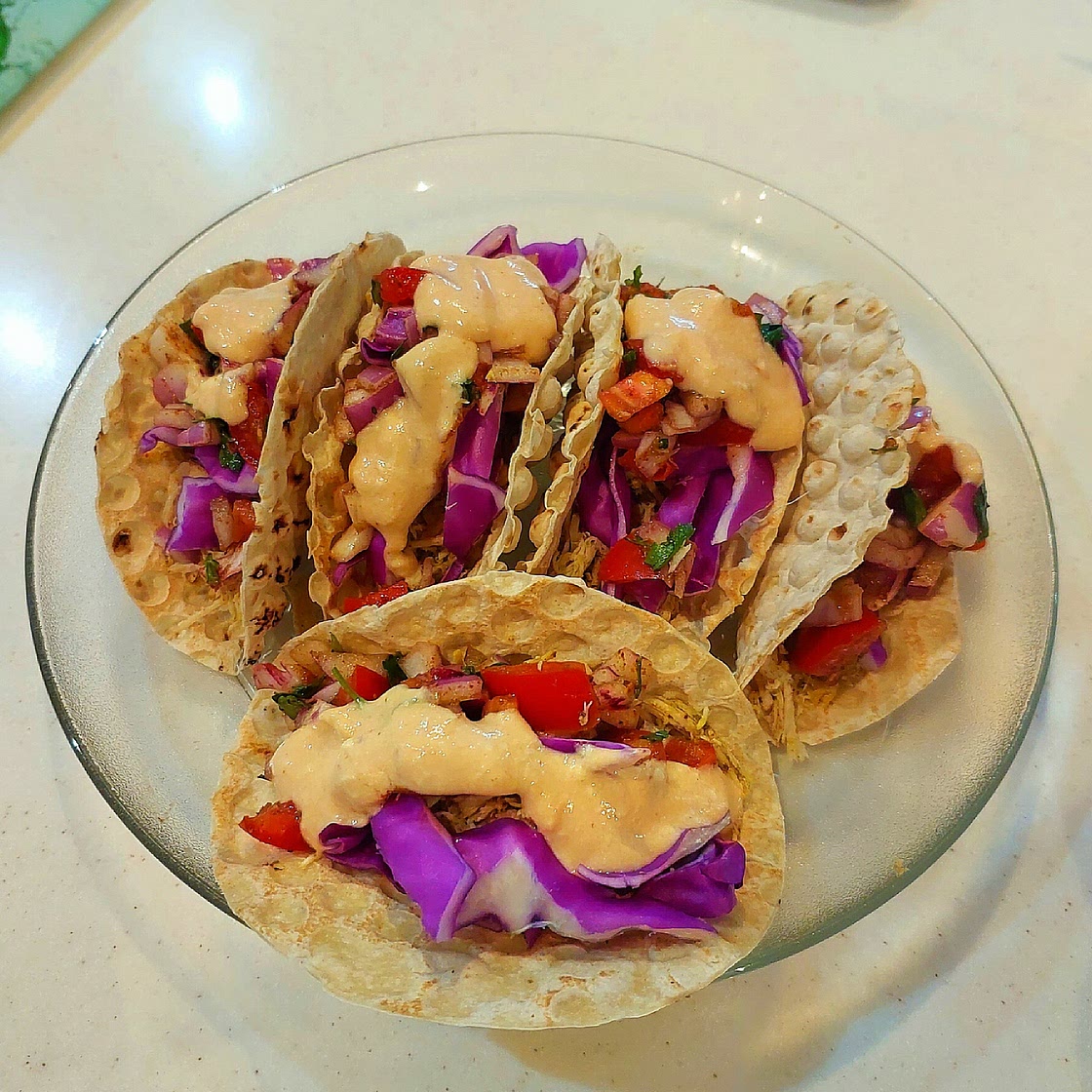 lavash bread tacos de pollo