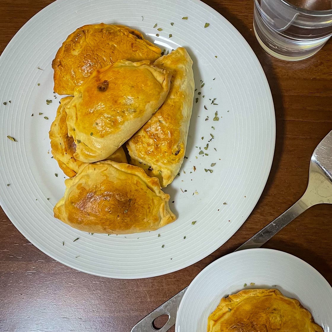 Cheesy Ground Beef Empanadas