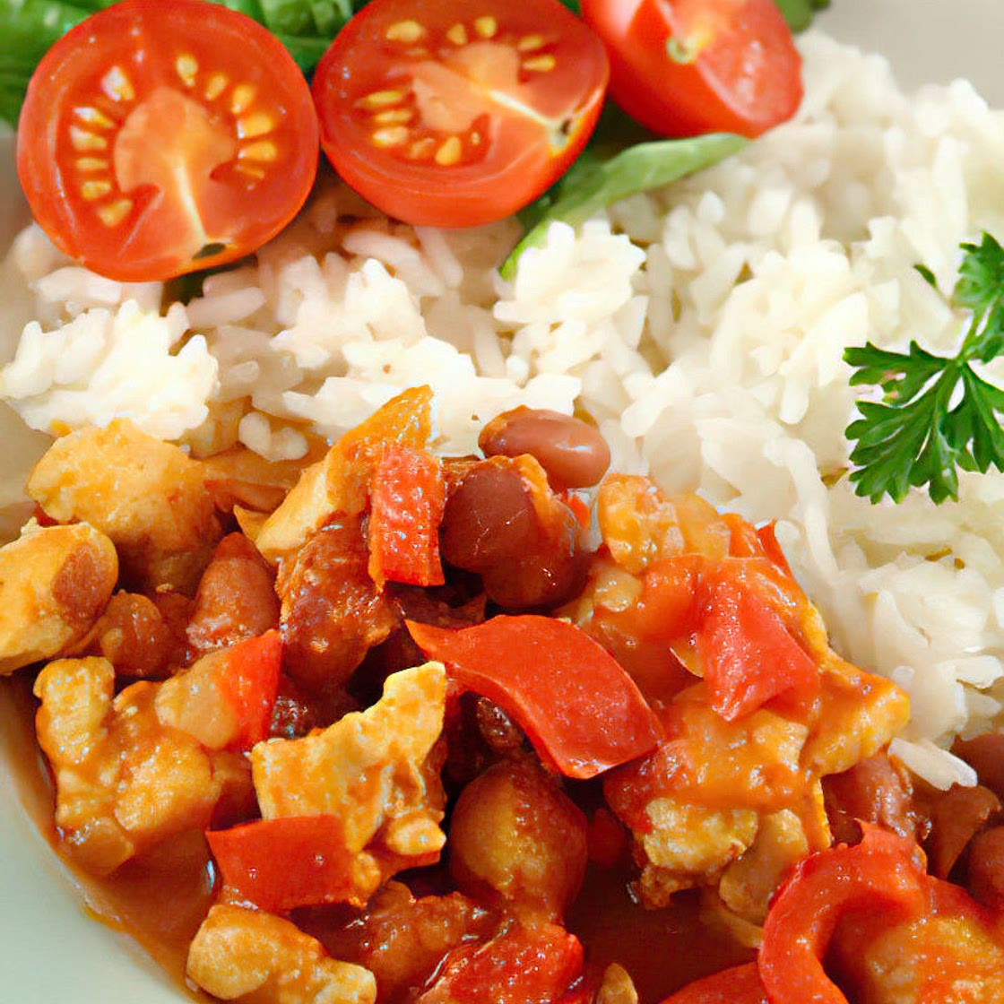 Escalopes de poulet au poivron