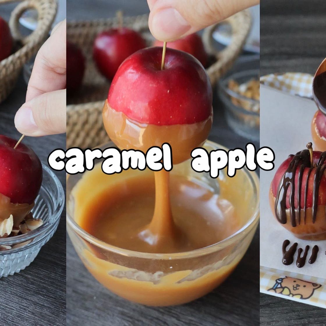 Easy caramel apple