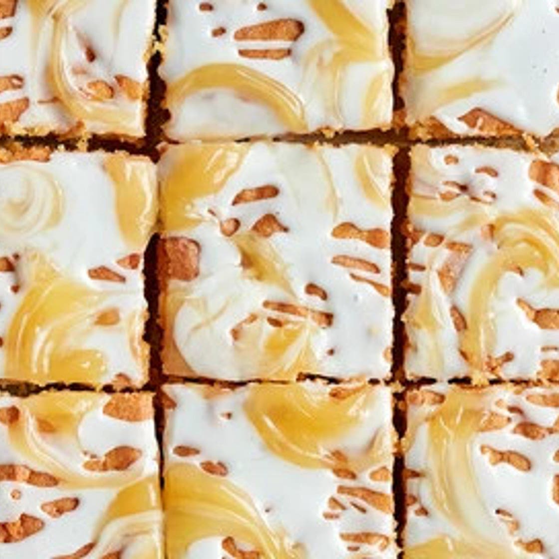 Lemon & Elderflower Traybake