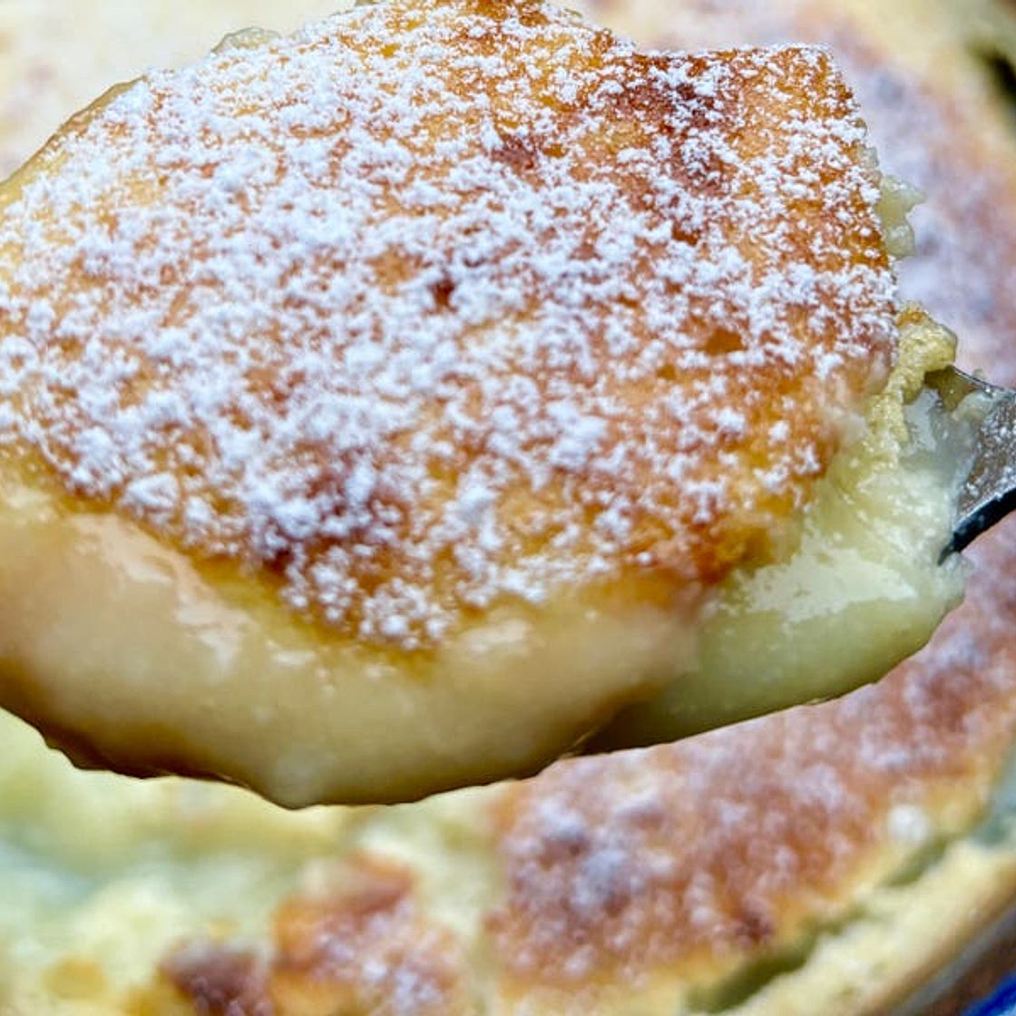 Warm Lemon Pudding