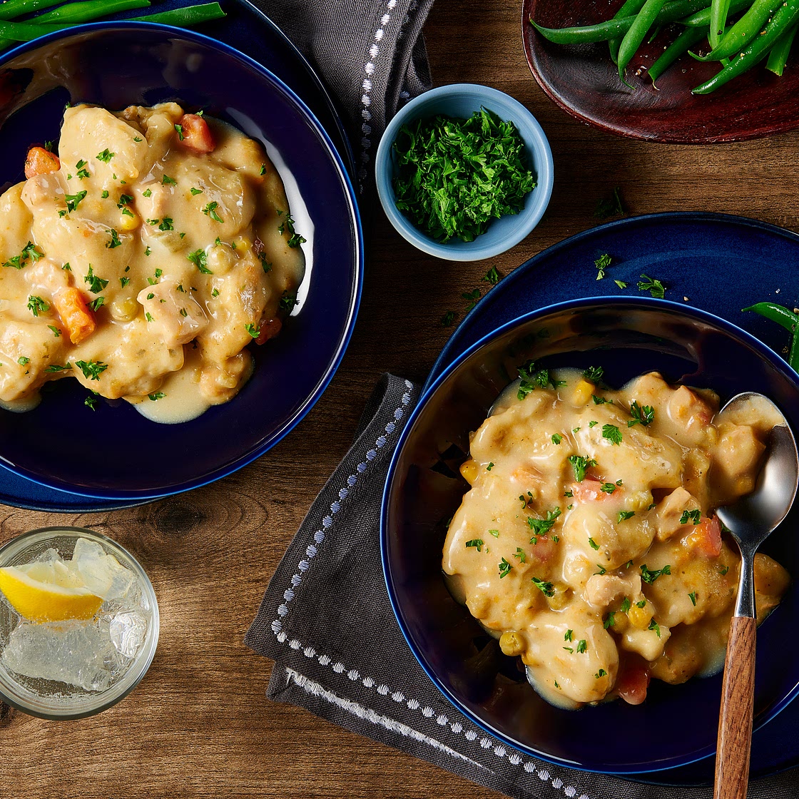 2-Ingredient Chicken and Dumplings