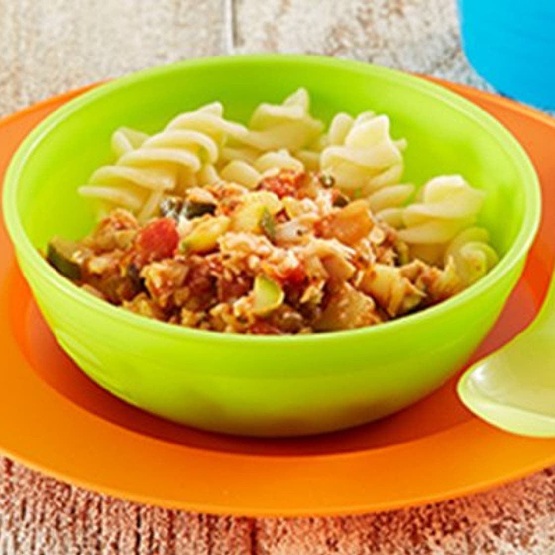 Pasta ratatouille - Weaning recipes - Start for Life