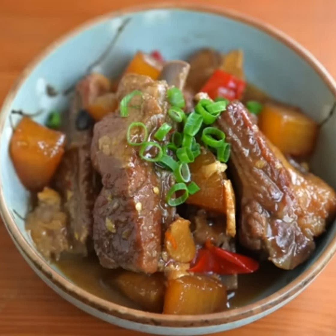 Stewed Spare Ribs with Soy sauce