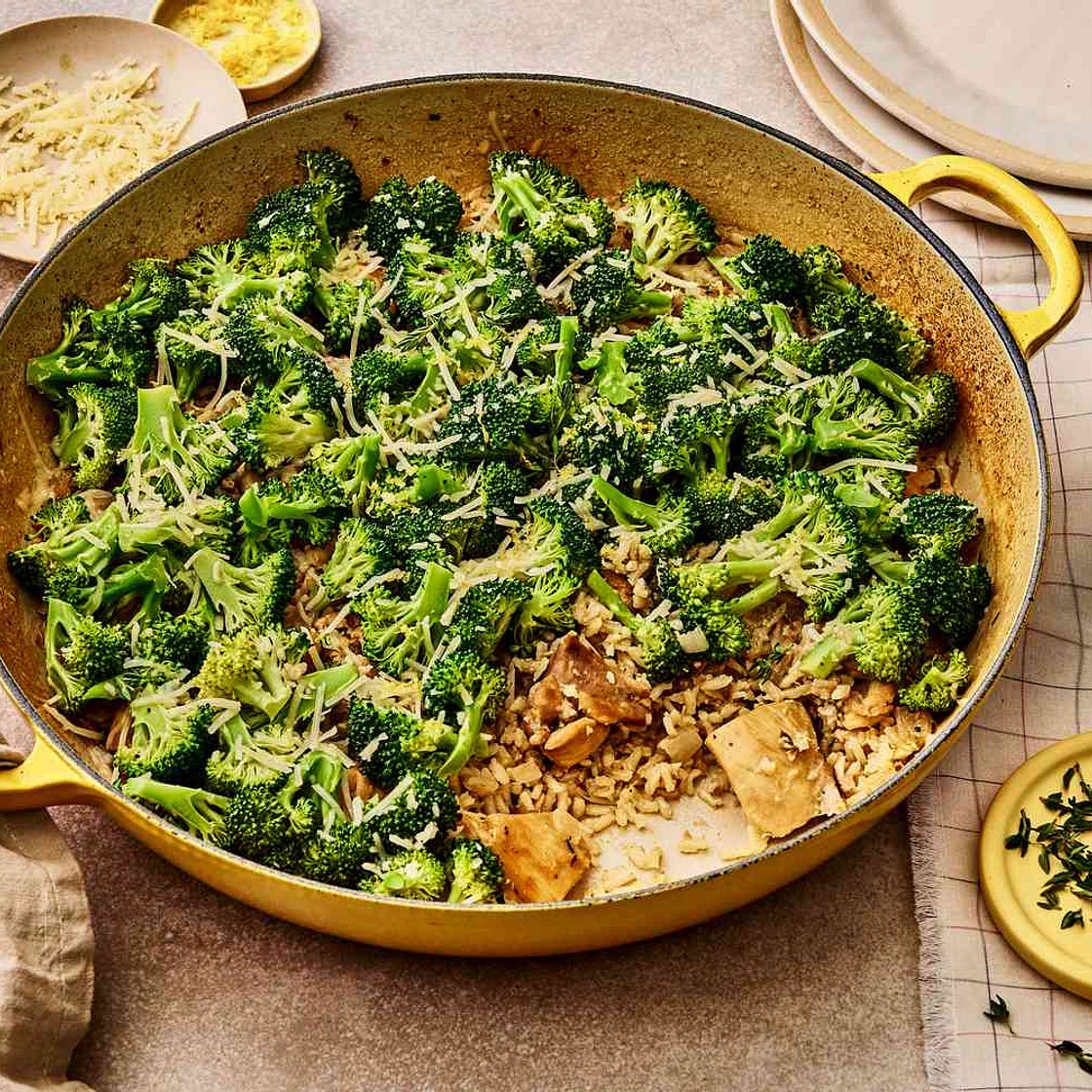 Lemon-Garlic Chicken Casserole