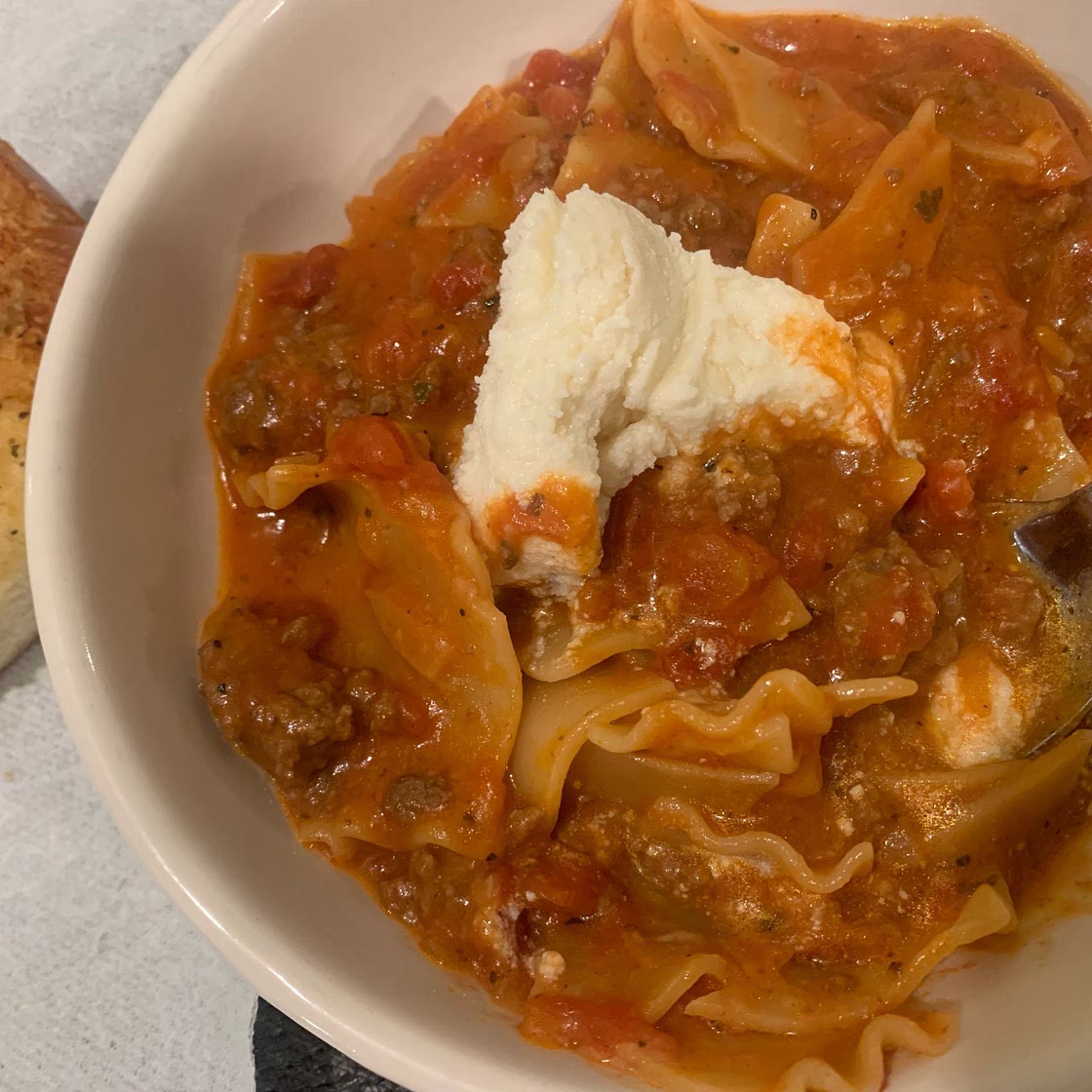 Lasagna Soup