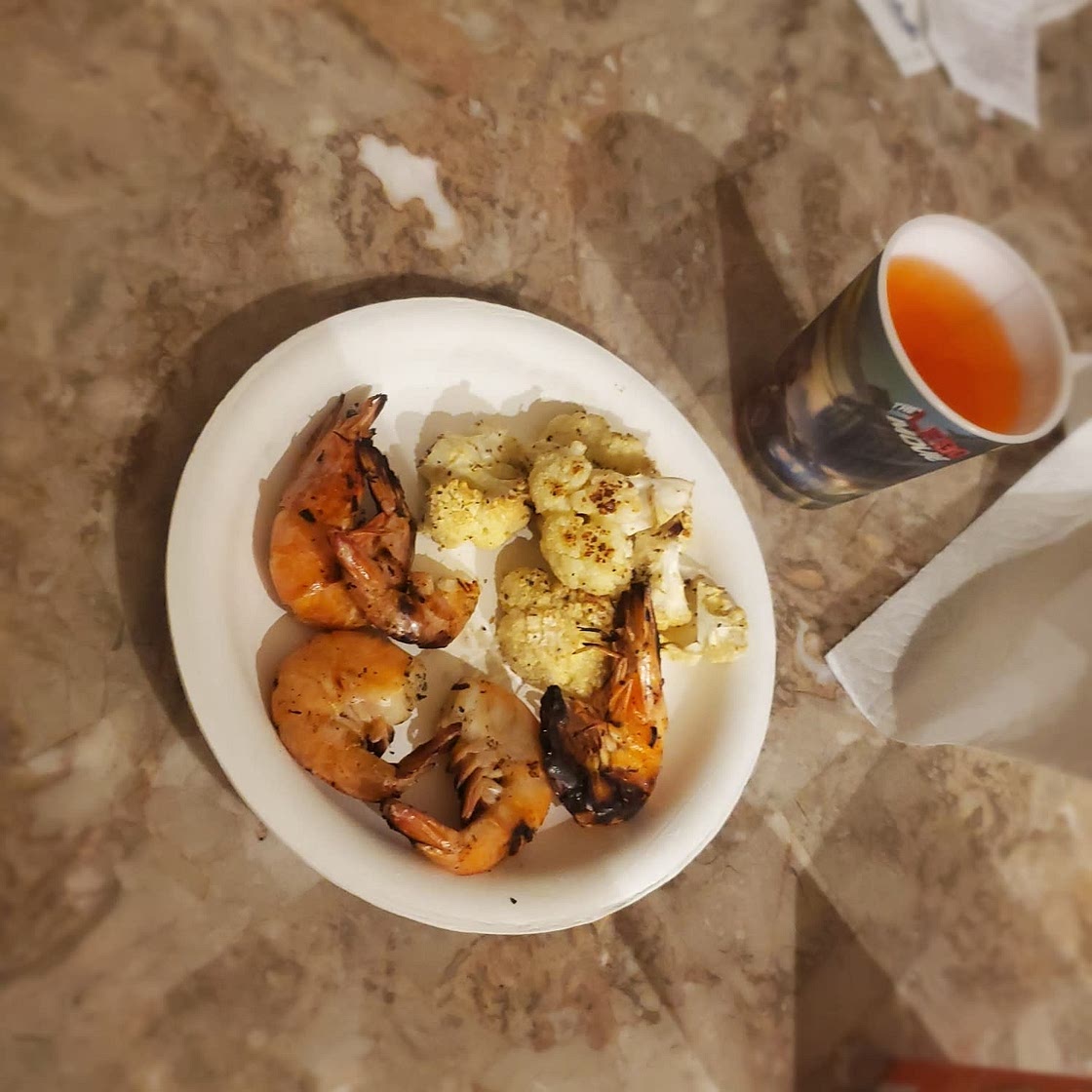 ROASTED GARLIC CAULIFLOWER